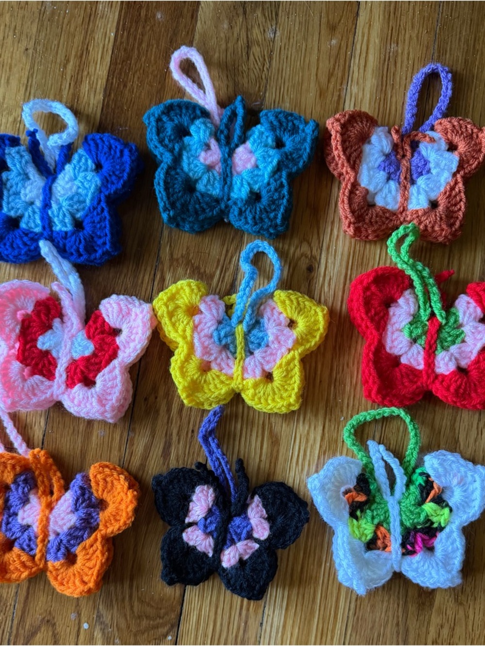 Handmade Crocheted Butterfly - Picture 2 of 4